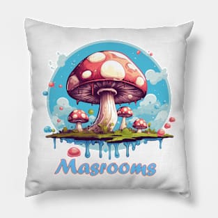 Morel mushrooms Pillow