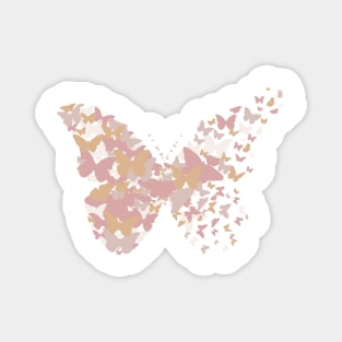 butterfly fly away Magnet