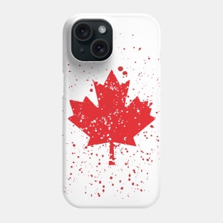 Grunge Canadian Flag Phone Case