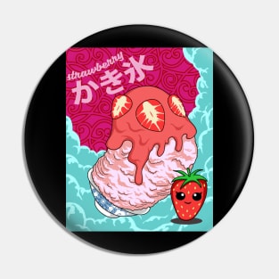 Strawberry Kakigori Pin