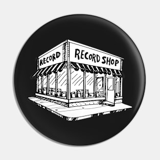 Record shop Pin