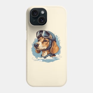 Aviator dog Phone Case