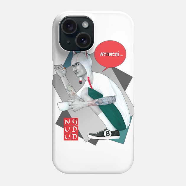 "ngudud" Phone Case by dhodosinaga