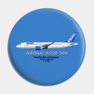 Airbus A220-300 - Bombardier "House Colours" Pin