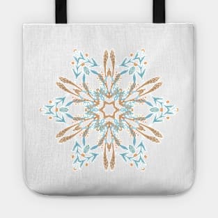 Spring Blues - Kaleidoscope Pattern Tote