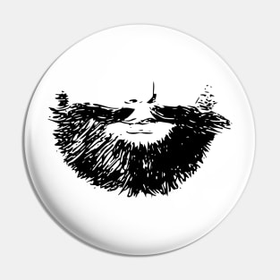 The Porcupine Beard Pin