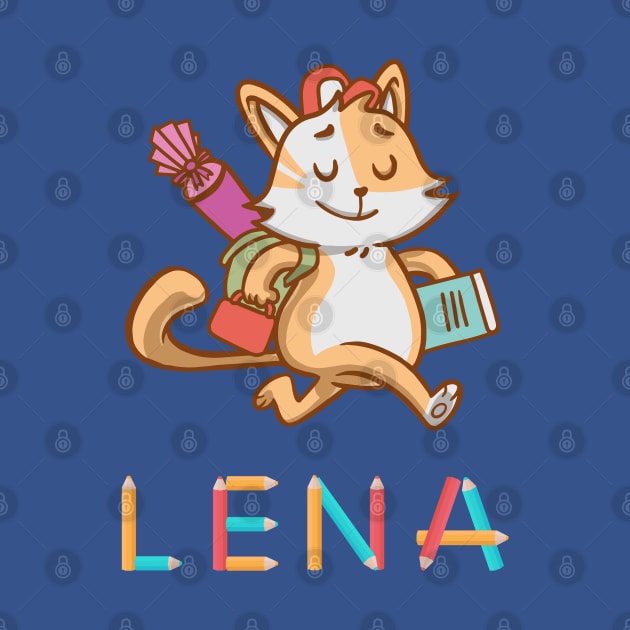 Einschulung Katze Lena by DePit DeSign