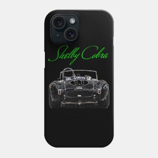 AC Cobra Shelby Car Rear View Phone Case