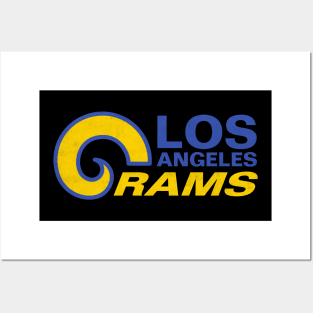 Los Angeles Rams Football Poster, LA Rams Artwork, Los Angeles Rams in –  McQDesign