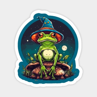 Frog Wizard Magnet