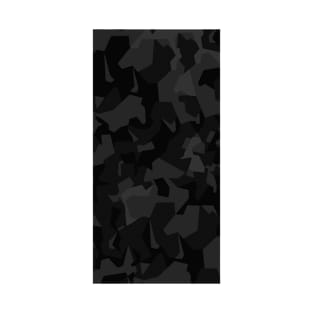 Design camo pattern black and grey T-Shirt