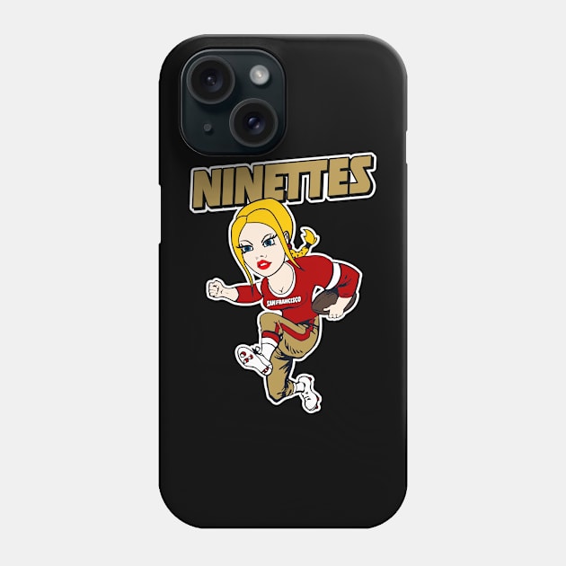 San Francisco Ninettes Phone Case by darklordpug