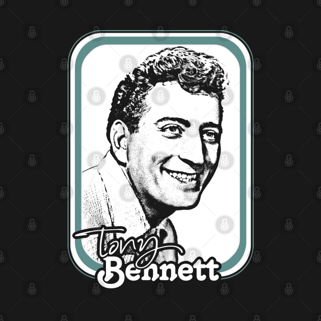 Tony Bennett / Retro Style Fan Design by DankFutura