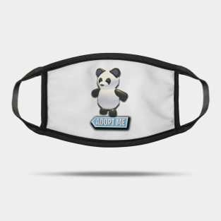 Adopt Me Roblox Masks Teepublic - roblox character with panda mask