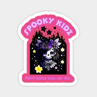 Spooky Kidz Pretty Ghoulz Magnet