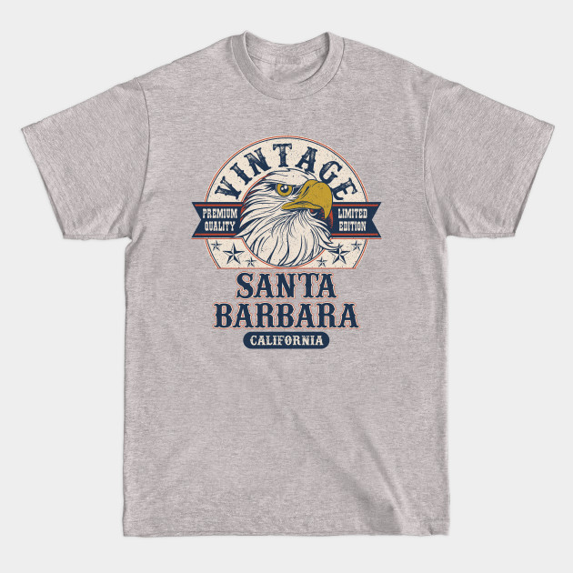 Santa Barbara California Retro Vintage Limited Edition - Santa Barbara California - T-Shirt