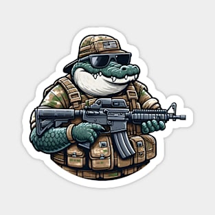 Tactical Crocodile Operator Magnet