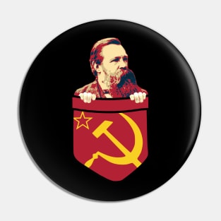 Friedrich Engels In My Pocket Pin