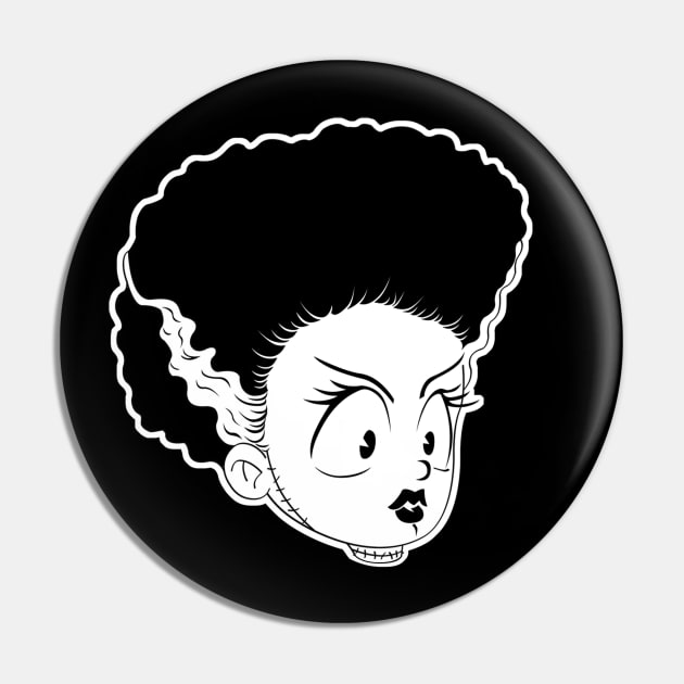 Bride Of Frankenstein Pin by FreakPills