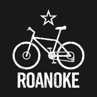 Roanoke VA MTB Mountain Trail Bike Cycling Logo T-Shirt