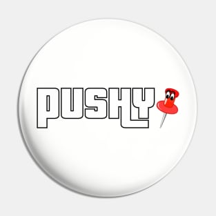 Pushy the Pushpin Video Game Pin