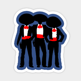 Three Amigos Minimalized Magnet