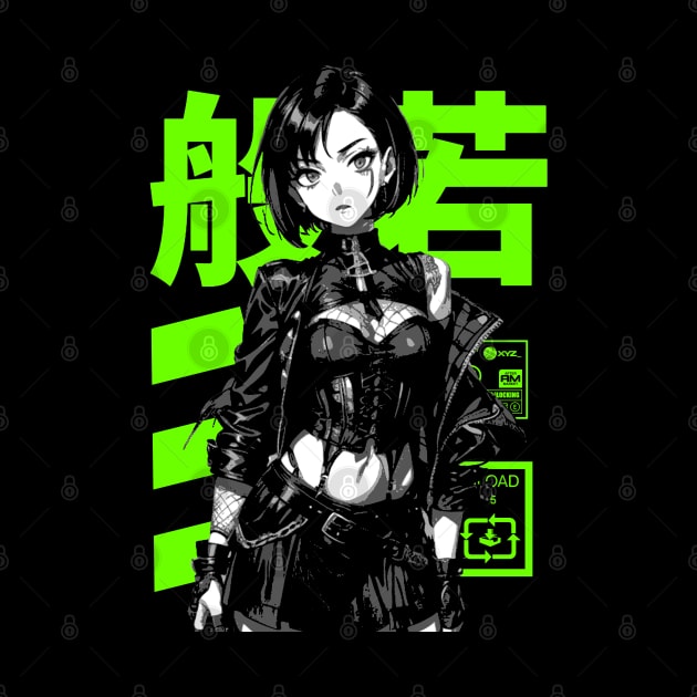 Goth Grunge Anime Manga Girl Cyberpunk Dark Techno Style Goth Japanese Fashion #6 by Neon Bang Bang