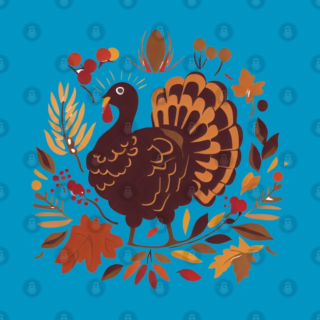 Thanksgiving Treasures: Turkeys, Harvest, and Gratitude by FromHamburg