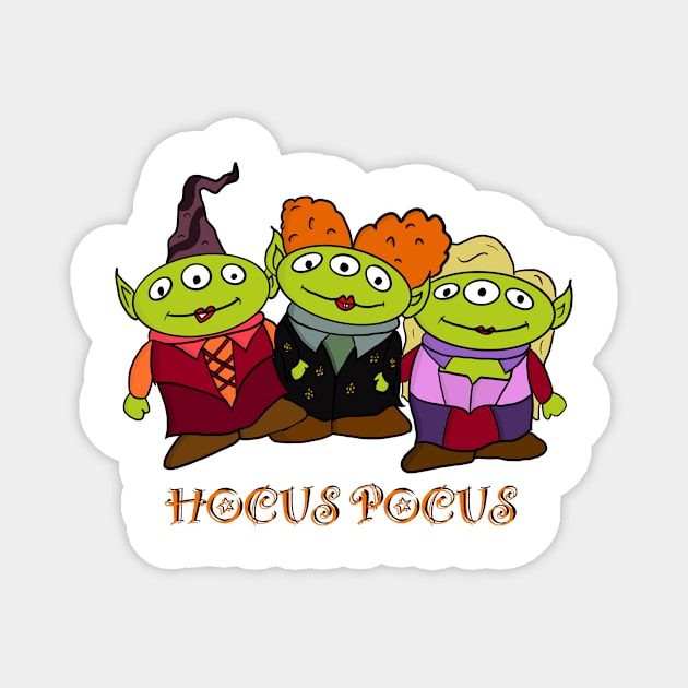 Oooh Hocus Pocus! Magnet by RebeccaBrenna