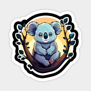 Koala Bear Illustration Magnet