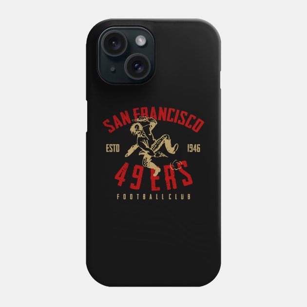 san francisco 49ers vintage Phone Case by rajem
