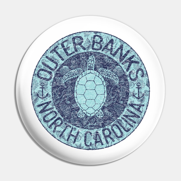 Outer Banks, North Carolina, Sea Turtle Pin by jcombs