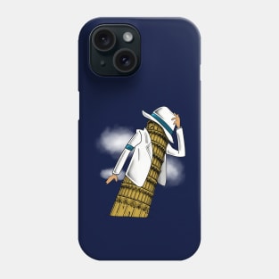 Tower of Pisa Illustration Phone Case