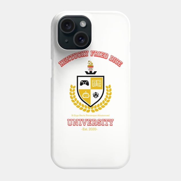 KFD University Phone Case by KYFriedDice