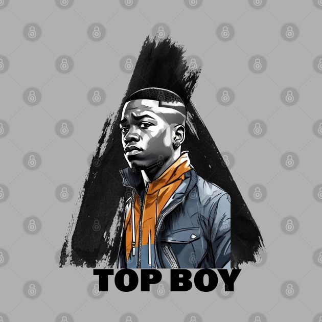 Top Boy - Netflix show Fan Art by Buff Geeks Art