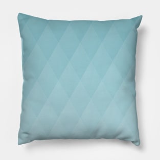 Diamond Pattern - Turquoise Pillow