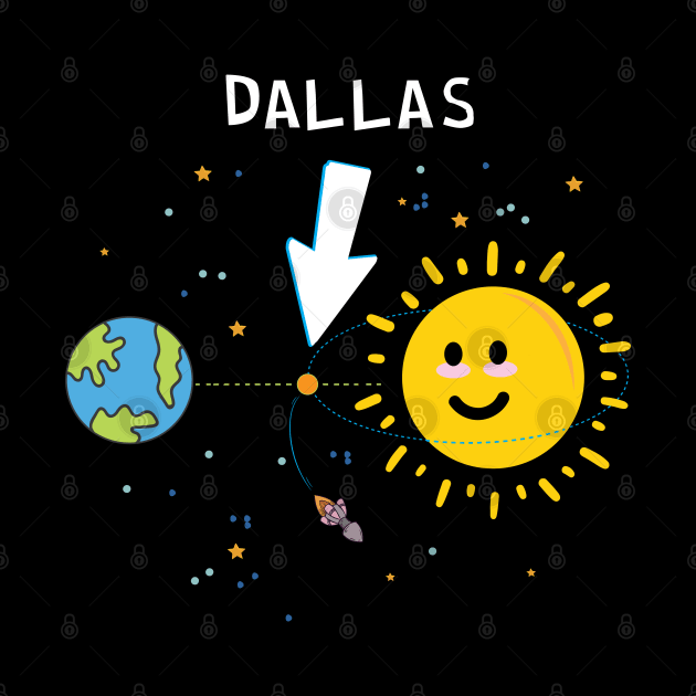 Dallas Texas the Hottest place outside Earth by alltheprints