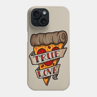 Tattoo Flash True Love Pizza Lover Phone Case