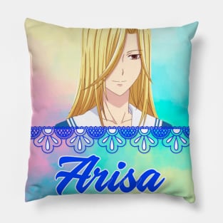 chica rubia Pillow