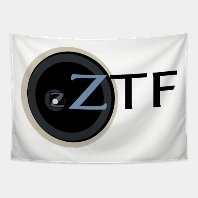 Zwicky Transient Facility Logo Tapestry by Spacestuffplus