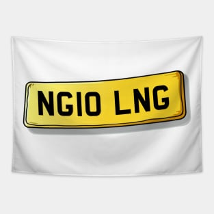 NG10 LNG Long Eaton Number Plate Tapestry