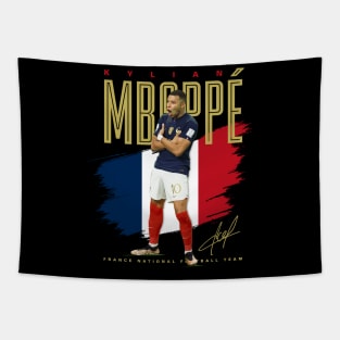 Kylian Mbappe Celly Tapestry