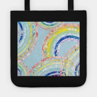 Marbled Paper Rainbows Tote