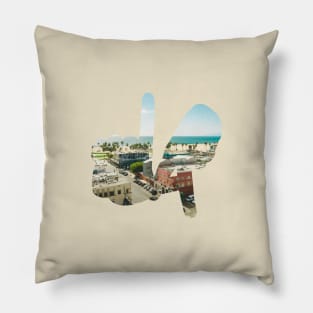 Medium LA Hands, Venice Pillow