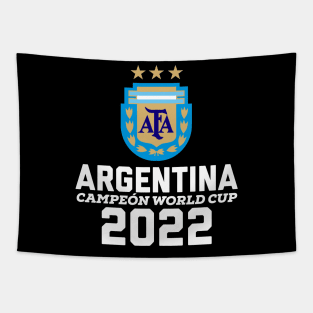 Argentina Campeón World Cup T-Shirt Tapestry