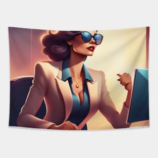 Boss Lady Tapestry