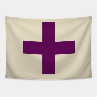 Greek cross (purple) Tapestry