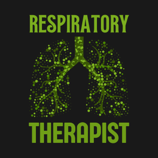 Respiratory Therapist Green Lung T-Shirt