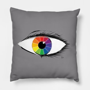 Eye of Color Pillow