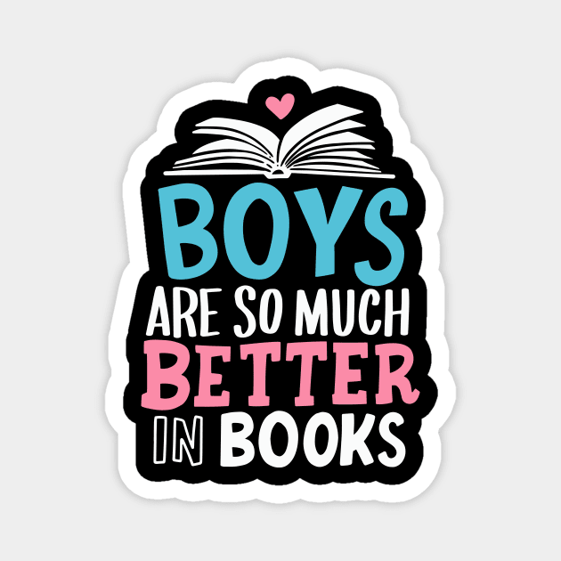 Reading Book Lover Bookworm Reader Librarian Gift Magnet by Dolde08